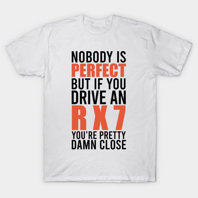 RX7 Owners T-Shirt by VrumVrum